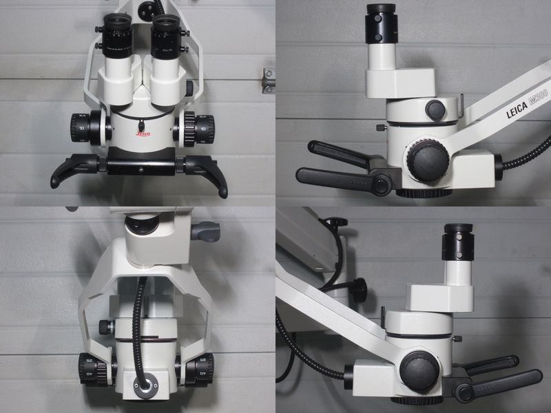 LEICA/WILD M300 DENTAL/SURGICAL MICROSCOPE F=250MM W/ STAND & LIGHT SOURCE eBay