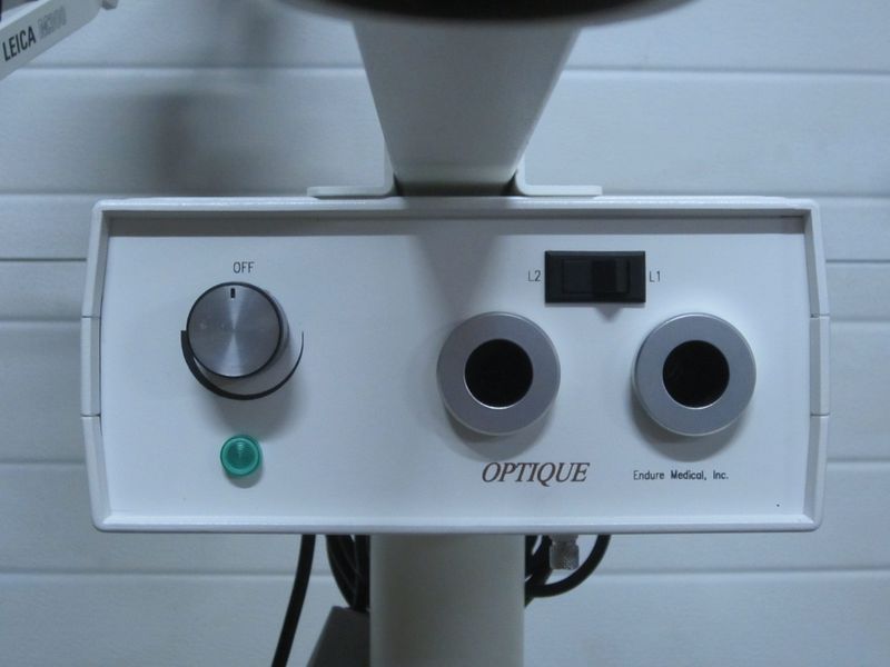 LEICA/WILD M300 DENTAL/SURGICAL MICROSCOPE F=250MM W/ STAND & LIGHT