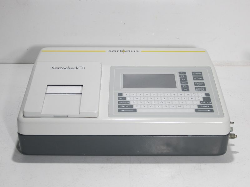 SARTORIUS SARTOCHECK 3 FILTER INTEGRITY TESTER P/N 16286 eBay